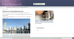 Desktop Screenshot of dubai-business.info